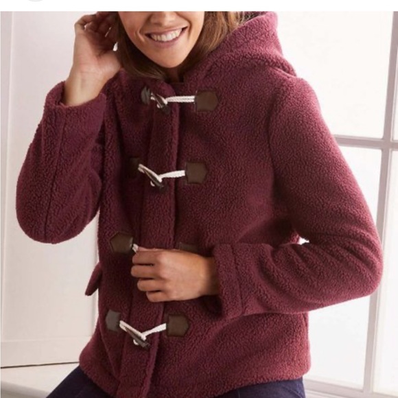 Boden Elgin Borg Jacket, size 4, NWT - Picture 2 of 7